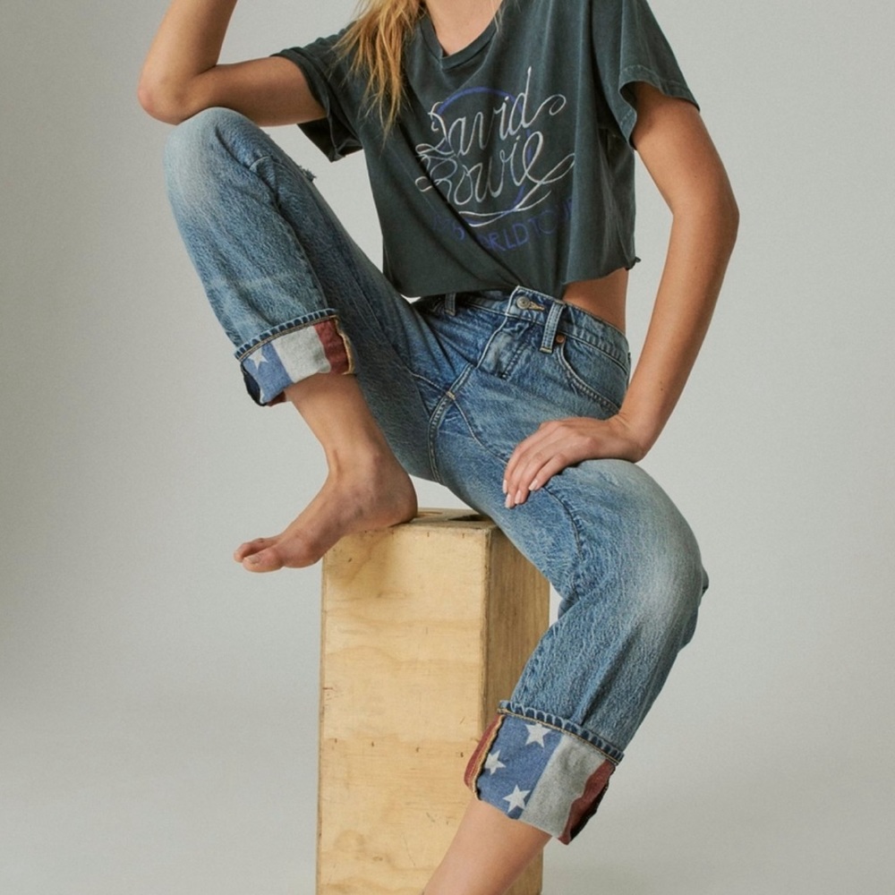 Lucky brand Zoe High rise straight